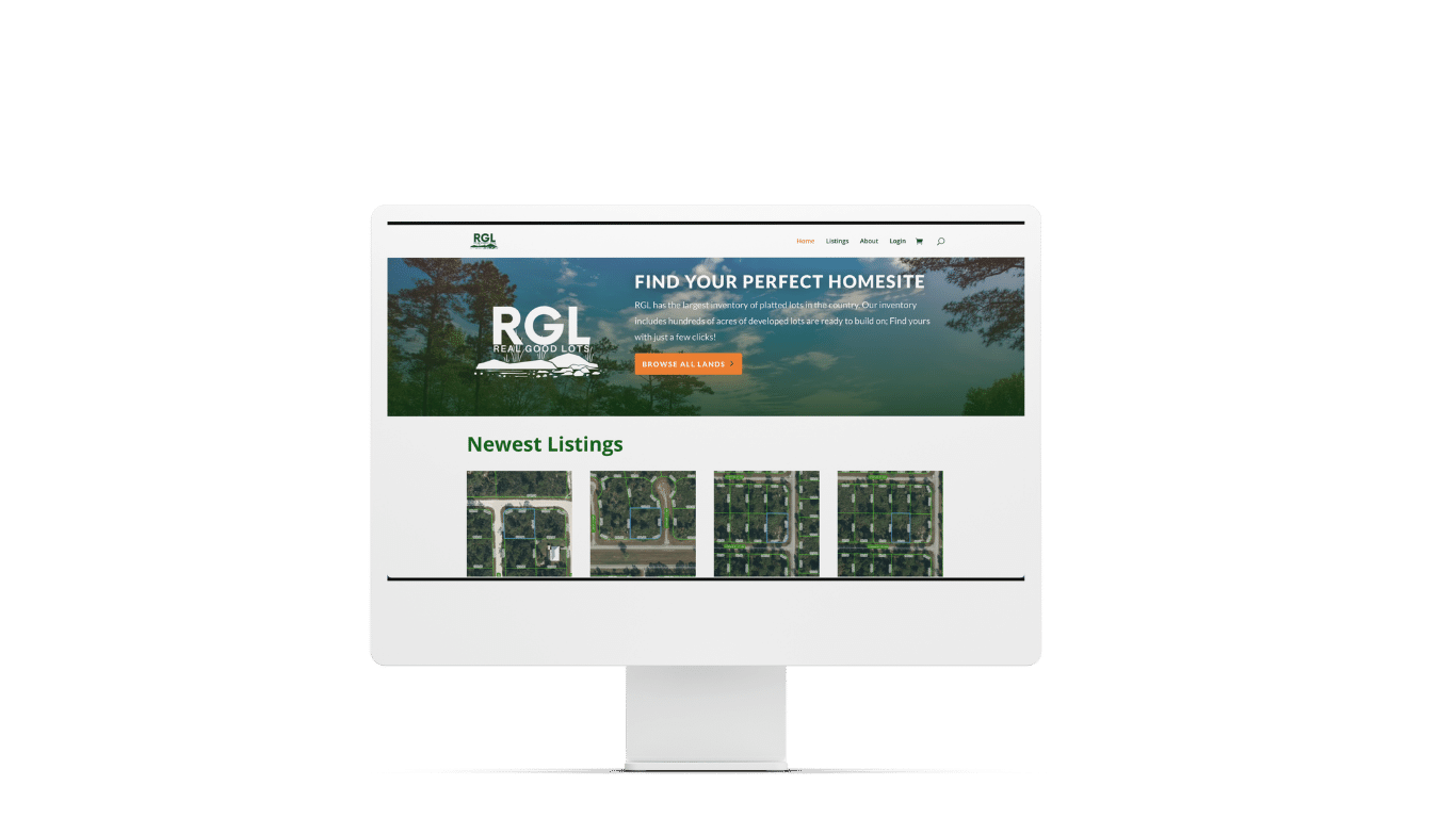 Real estate website designed by Atomic Web App and Services Inc.